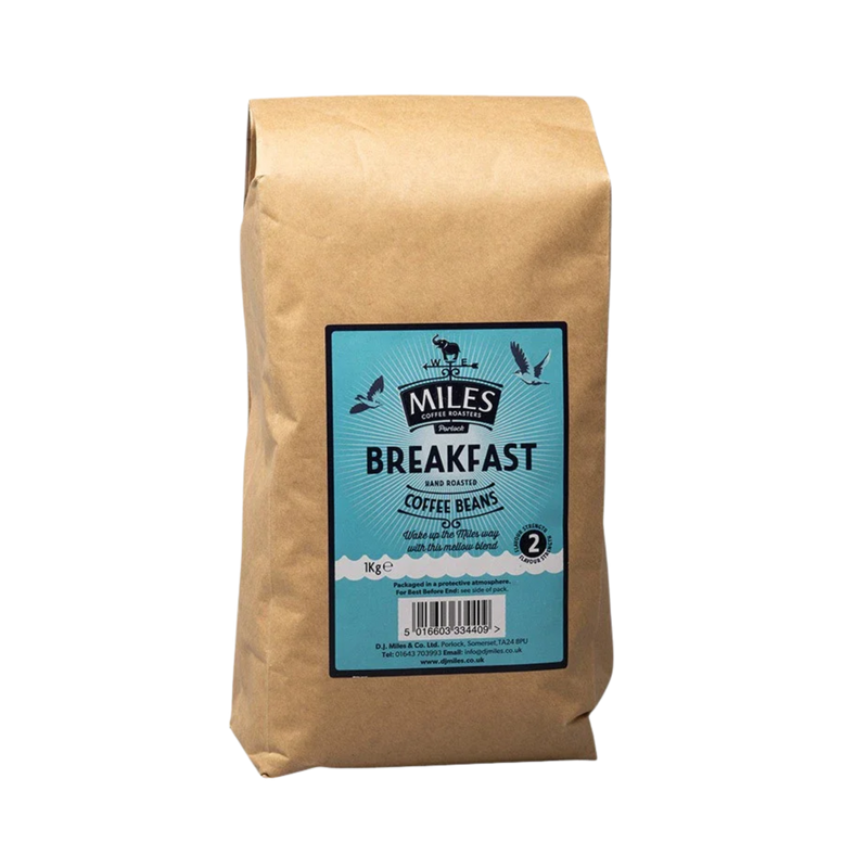 Miles Breakfast Coffee Beans 227g/1kg — 1kg