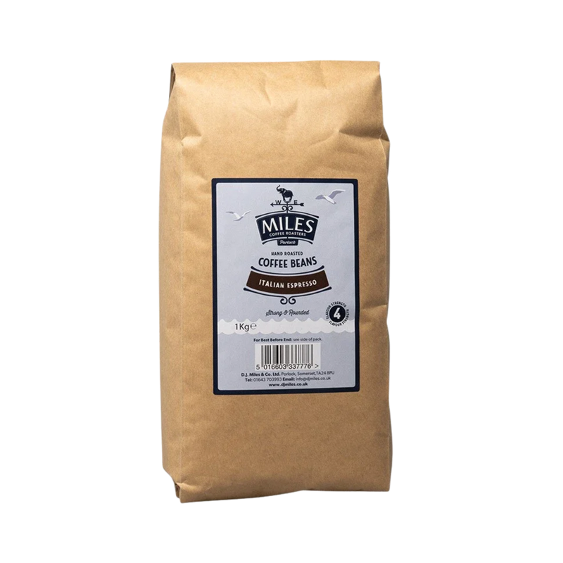 Miles Italian Espresso Coffee Beans 227g/1kg — 1kg