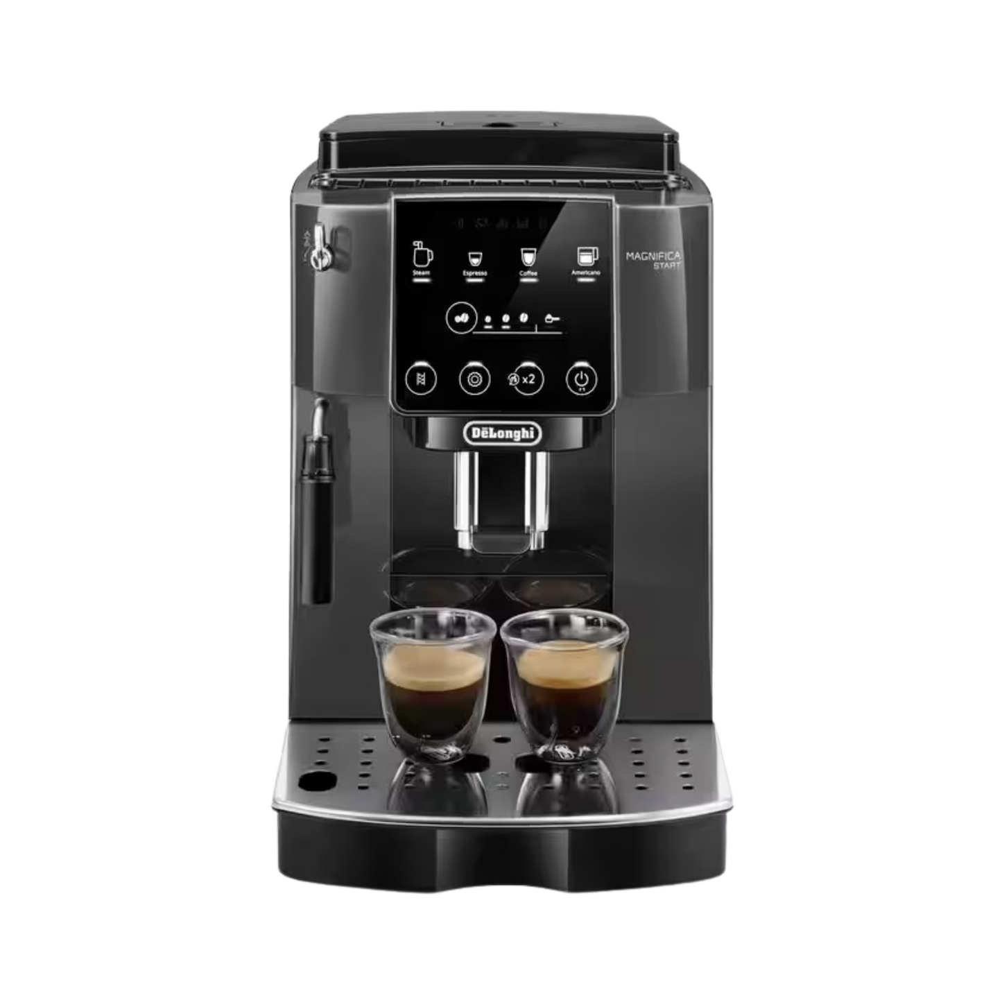 Magnifica Start Automatic Coffee Machine - Grey & Black
