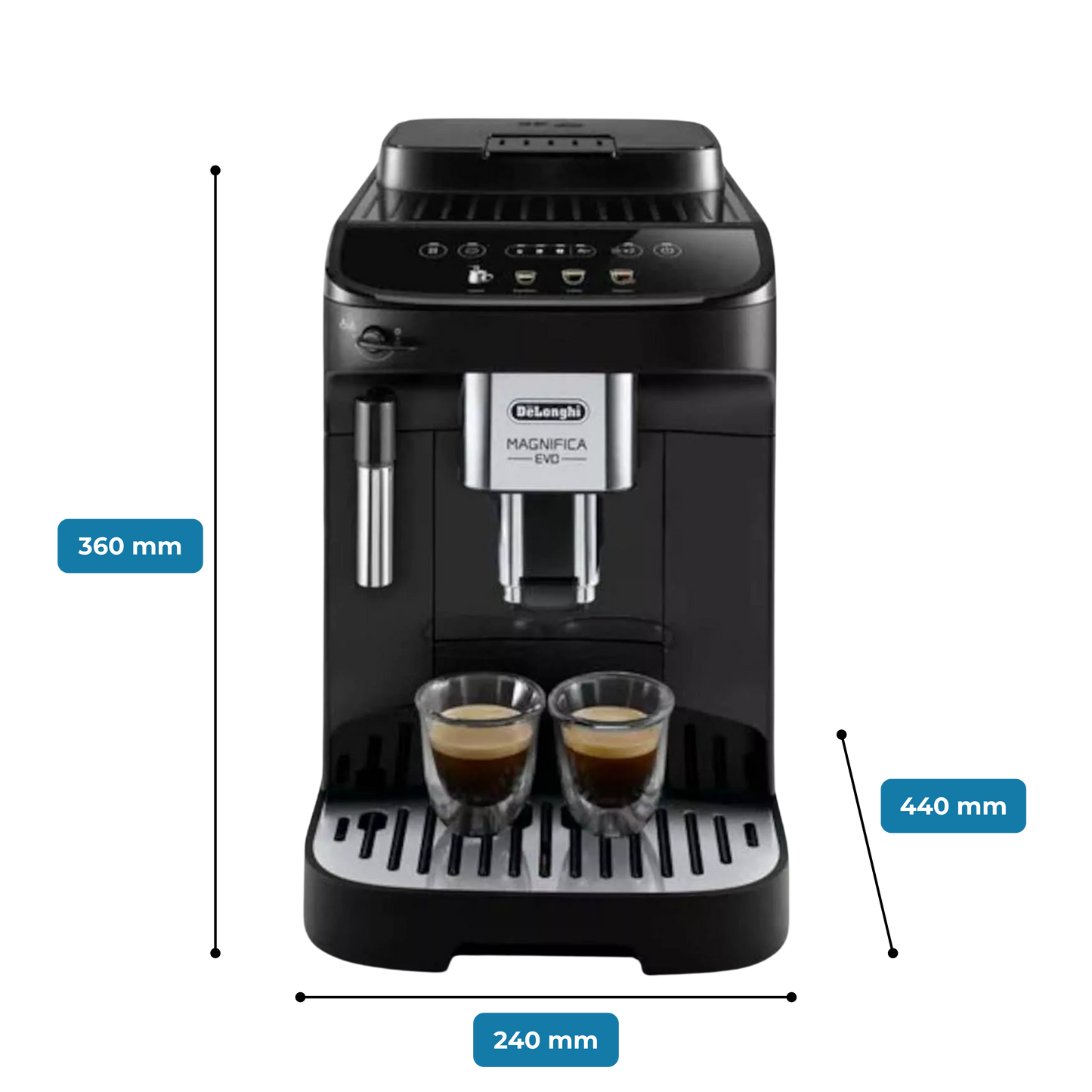 De'Longhi Magnifica Evo Black Automatic coffee machine