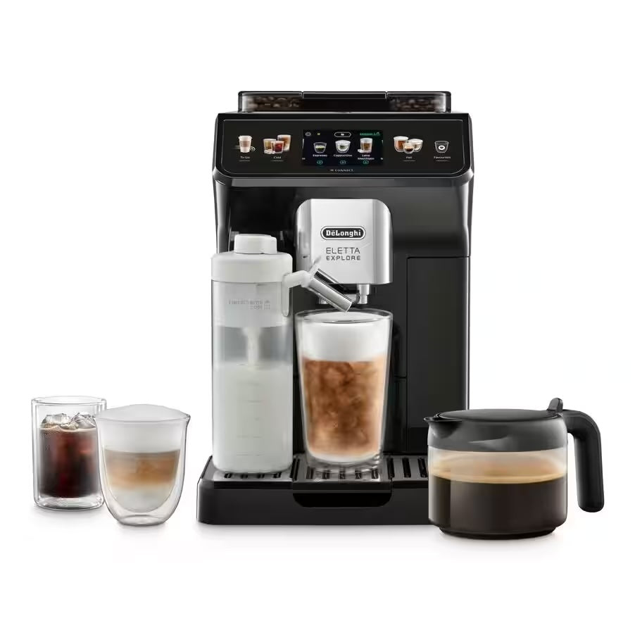 De'Longhi Eletta Explore Bean to Cup coffee machine Dark Grey