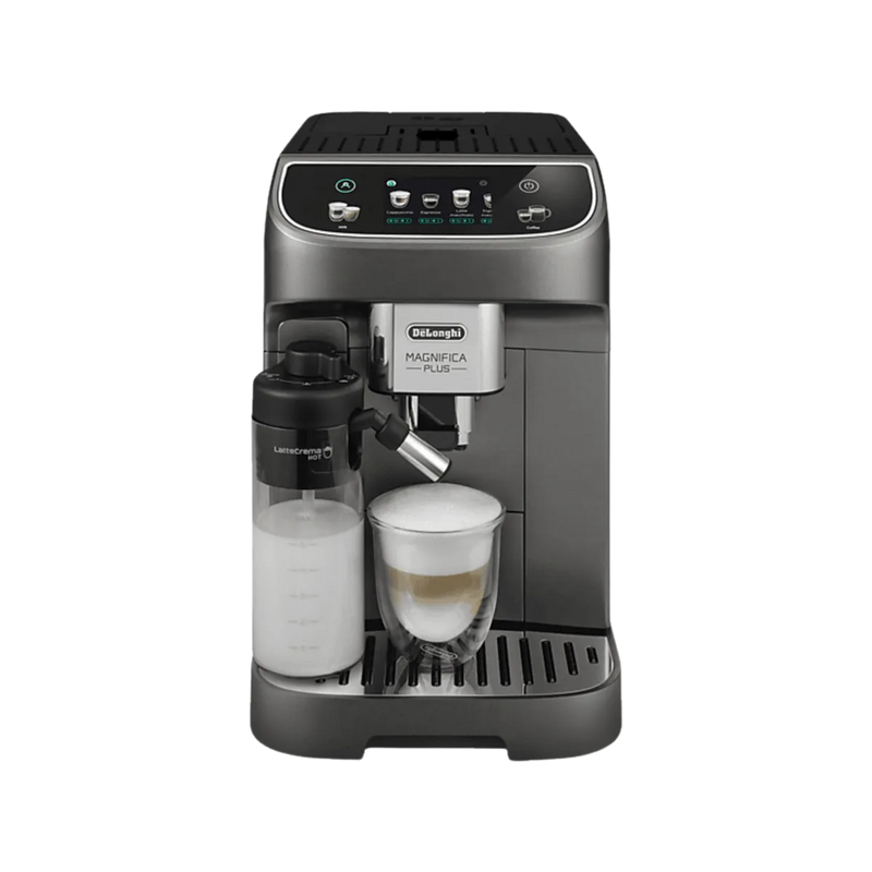 Delonghi Magnifica Plus Automatic Coffee Machine Titanium Black