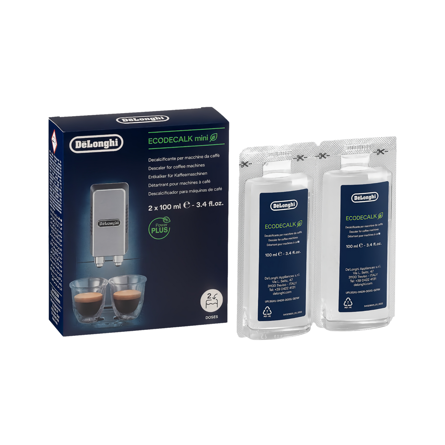 De'Longhi Ecodecalk 200ml Descaling Liquid DLSC200