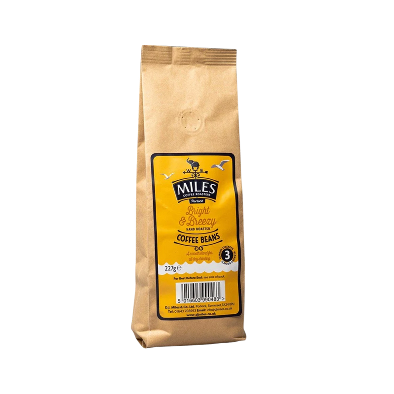 Miles Bright & Breezy Coffee Beans 227g/1kg — 227g