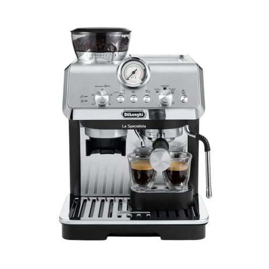 De'Longhi La Specialista Arte Compact Manual Bean to Cup Coffee Machine - Metal Black