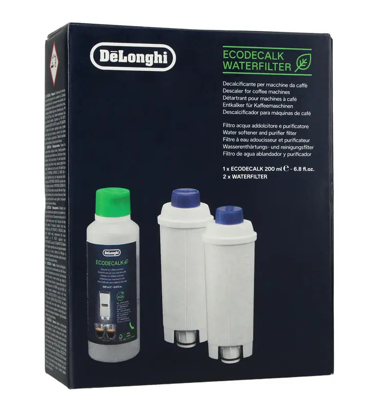 Delonghi Value Pack 200ml Descaler and Water Filter