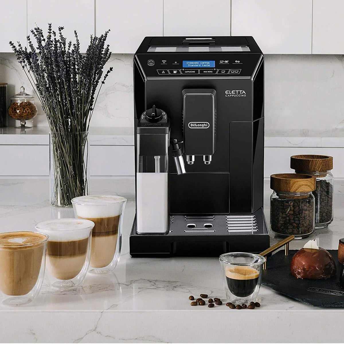 De'Longhi Eletta Cappuccino Fully Automatic Bean to Cup - Black