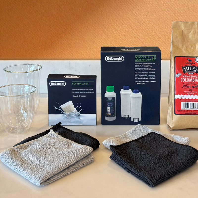 Setup by Coffee Cabinet