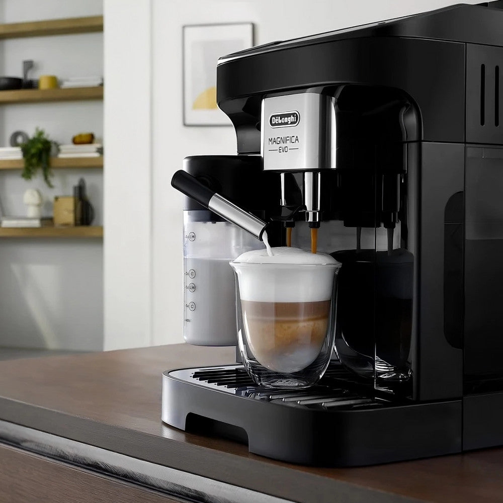 De'Longhi Magnifica Evo One Touch Bean to Cup Coffee Machine Black