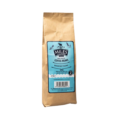 Miles Breakfast Coffee Beans 227g/1kg
