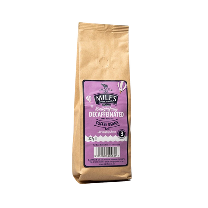 Miles Delightfully Decaffeinated Coffee Beans 227g/1kg