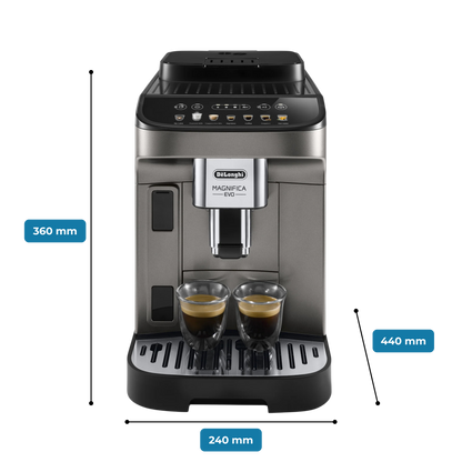 De'Longhi Magnifica Evo Fully Automatic - Titanium & Black