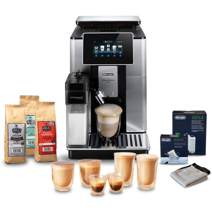 De'Longhi PrimaDonna Soul One Connected Touch Bean to Cup Complete