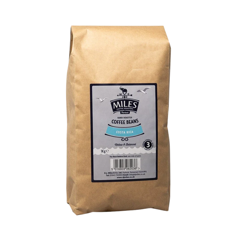 Miles Costa Rica Coffee Beans 227g/1kg — 1kg