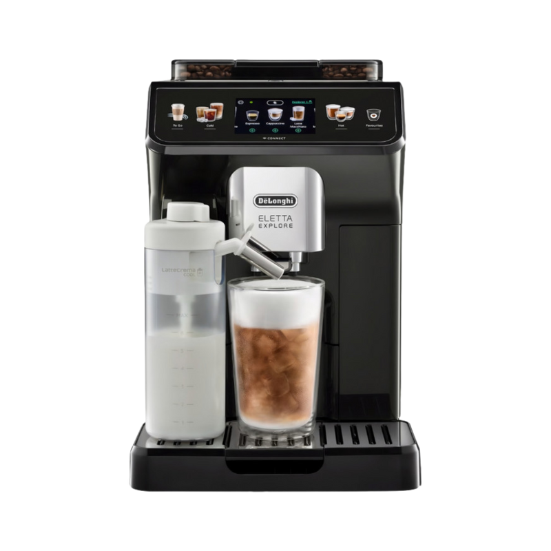 De'Longhi Eletta Explore Bean to Cup coffee machine Dark Grey