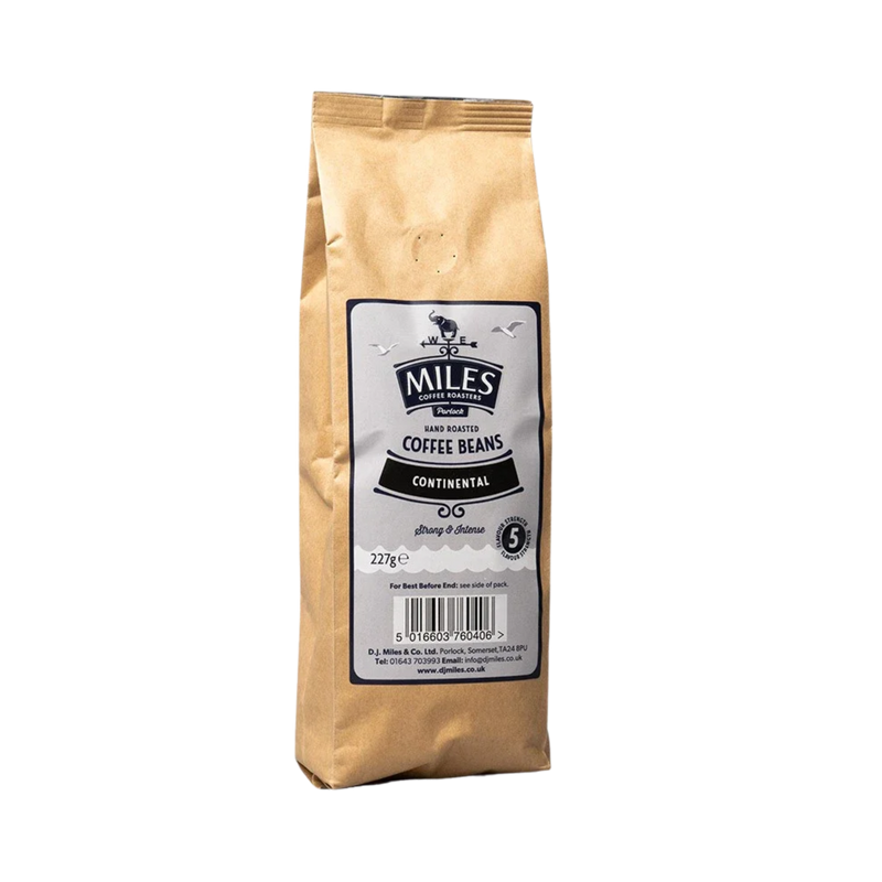 Miles Continental Coffee Beans 227g/1kg — 227g