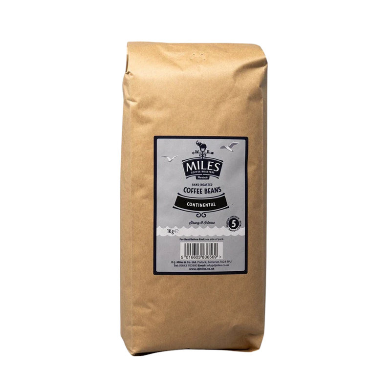 Miles Continental Coffee Beans 227g/1kg — 1kg