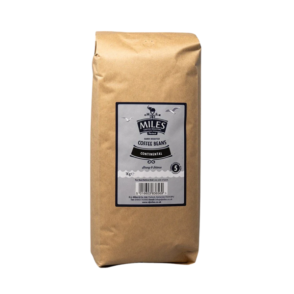 Miles Continental Coffee Beans 227g/1kg