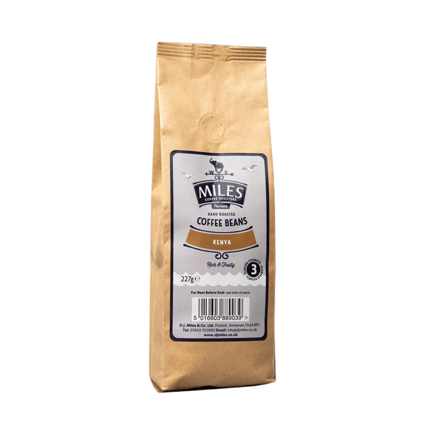 Miles Kenya Coffee Beans 227g/1kg