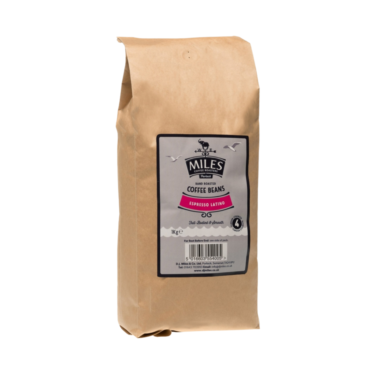 Miles Espresso Latino Coffee Beans 1kg