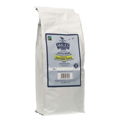 Miles Fabulously Fairtrade Coffee Beans 1kg
