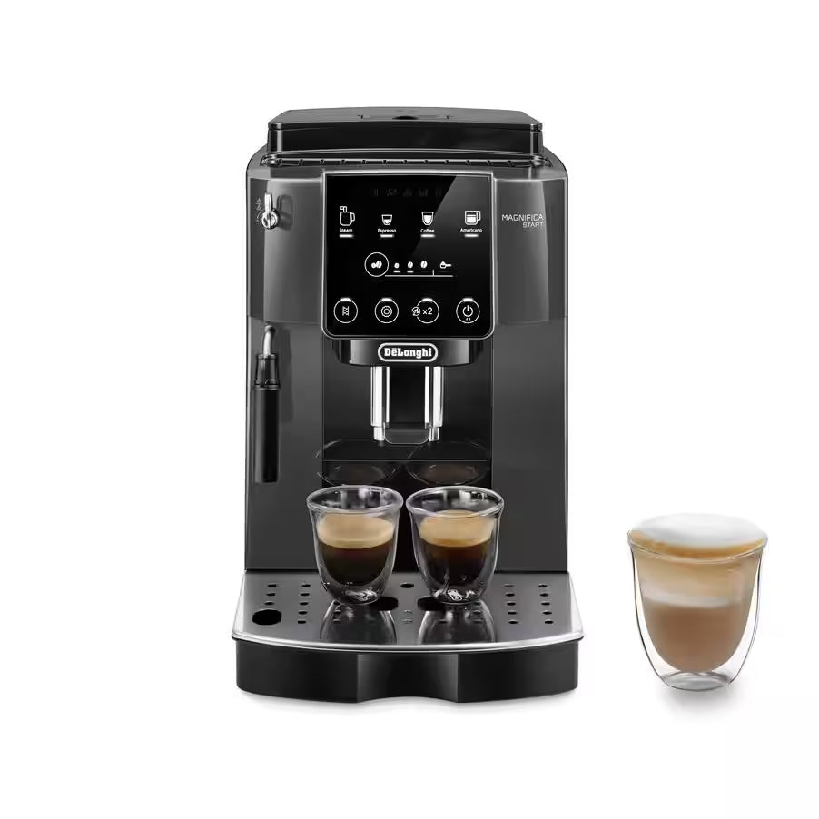 Magnifica Start Automatic Coffee Machine - Grey & Black