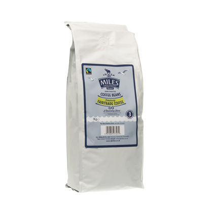 Miles Fabulously Fairtrade Coffee Beans 1kg