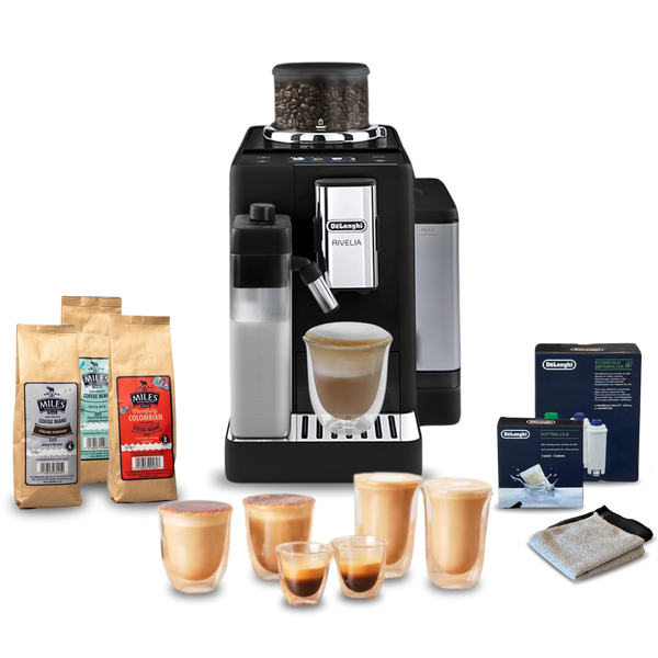 Rivelia Bean to Cup Complete Coffee Setup - Onyx Black