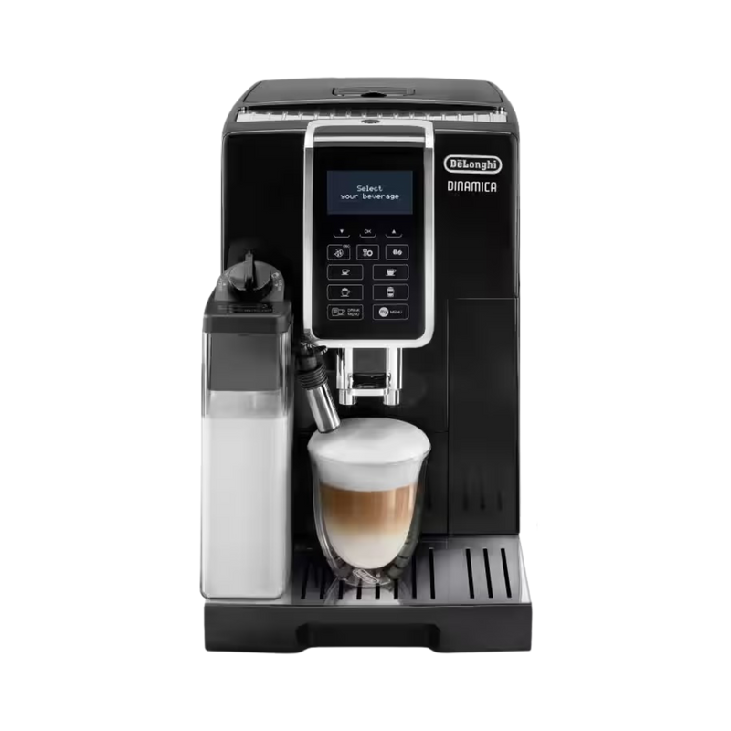 De'Longhi Dinamica Fully Automatic Bean to Cup Machine - Black