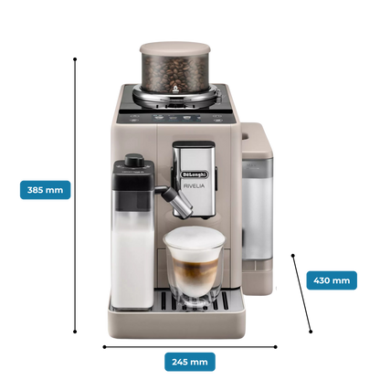 Rivelia Bean to Cup Coffee Machine - Sand Beige