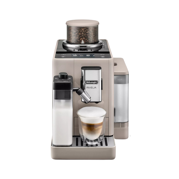 De'Longhi Rivelia Bean to Cup Fully Automatic Coffee Machine Sand Beige