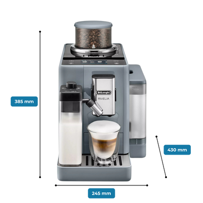 Rivelia Bean to Cup Coffee Machine - Pebble Grey