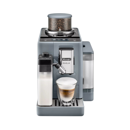 De'Longhi Rivelia Bean to Cup Fully Automatic Coffee Machine Pebble Grey