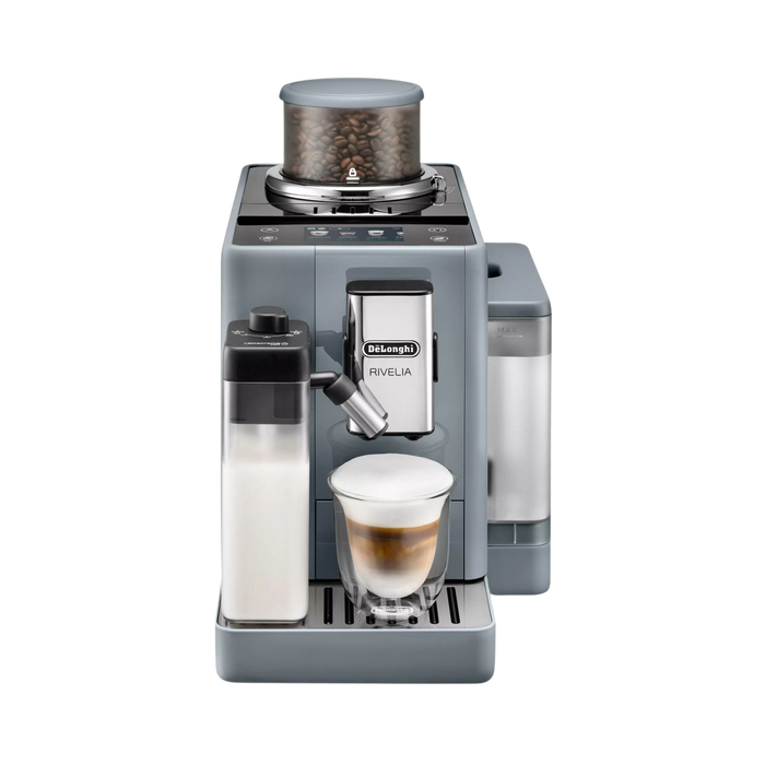De'Longhi Rivelia Bean to Cup Fully Automatic Coffee Machine Pebble Grey