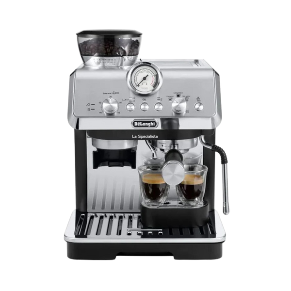 De'Longhi La Specialista Arte Compact Manual Bean to Cup Coffee Machine - Metal Black