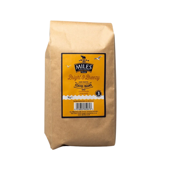 Miles Bright & Breezy Coffee Beans 227g/1kg