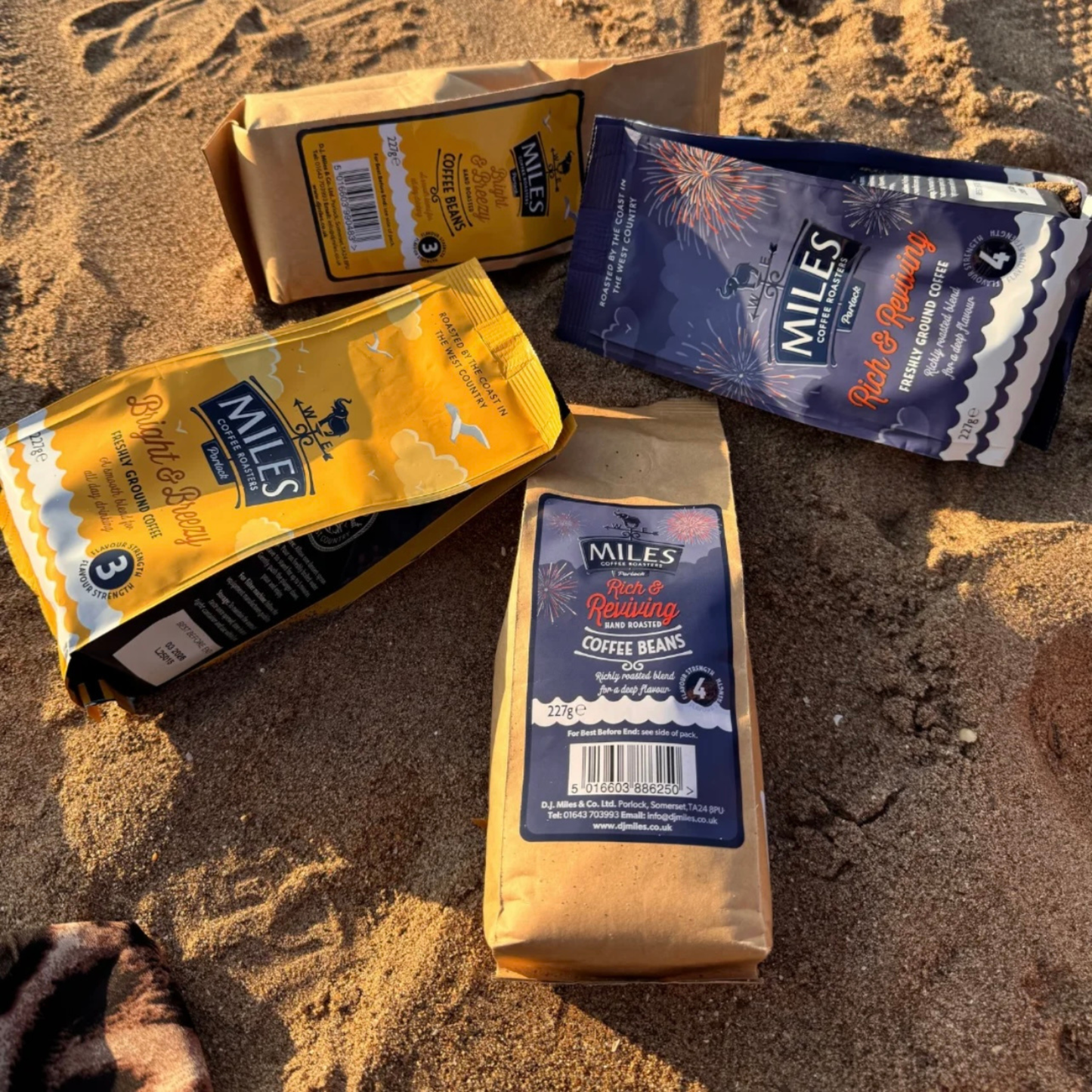 Miles Breakfast Coffee Beans 227g/1kg