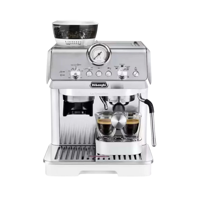 De'Longhi La Specialista Arte Compact Manual Bean to Cup - White