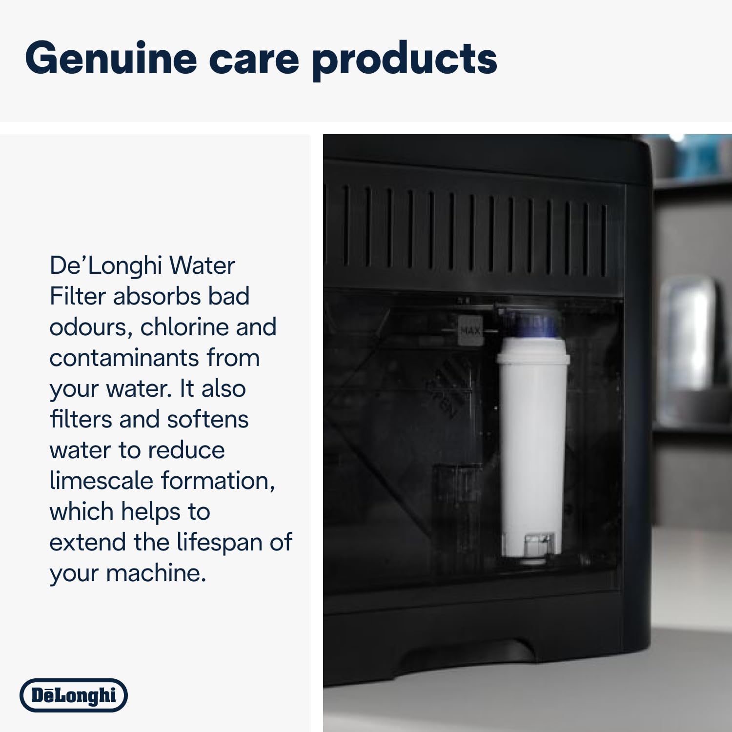 De'Longhi Descaler And Water Filter Value Pack – 2 Filters + 200ml Descaler