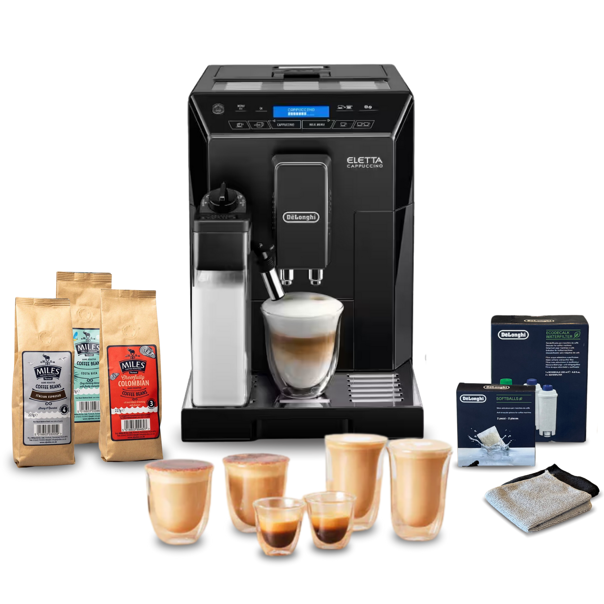 De'Longhi Eletta Cappuccino Fully Automatic Bean to Cup De'Longhi Eletta Cappuccino Fully Automatic Bean to Cup
