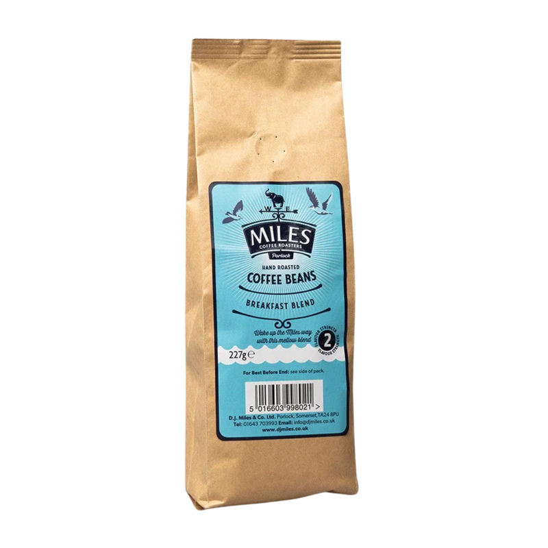 Miles Breakfast Coffee Beans 227g/1kg — 227g