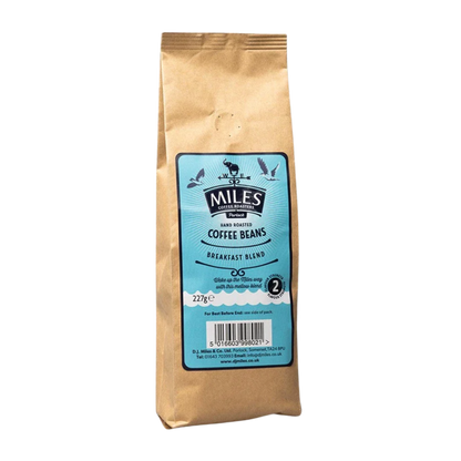 Miles Breakfast Coffee Beans 227g/1kg