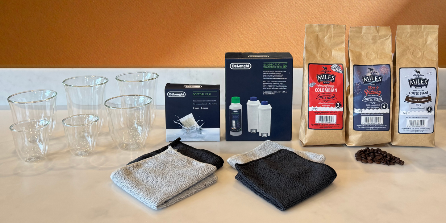 Setup by Coffee Cabinet